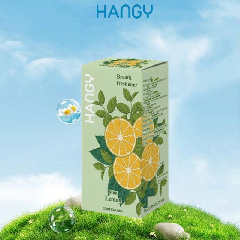 Tinh chất súc miệng Hangy chuyên dụng cho máy tăm nước cải thiện mùi hôi miệng 15ml