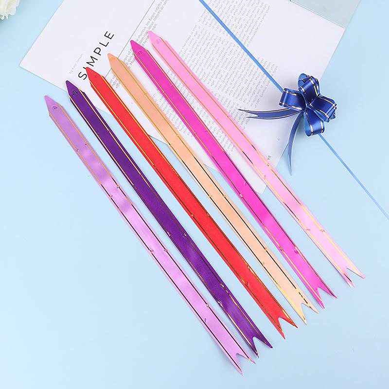Product Introduction of 20 Pcs Ribbon Pull Bows Gift Knot Ribbon Wedding Gift Decoration Gift Wrapping Bows Packing Car Decor 28