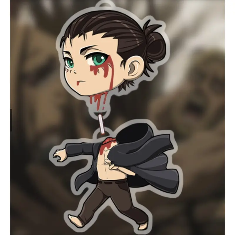 Móc khóa Gojo Satoru cụt nửa người Gojo 1/2 , Geto Suguru cắt đôi đầu Anime Jujutsu kaisen hot trend mới nhất 6