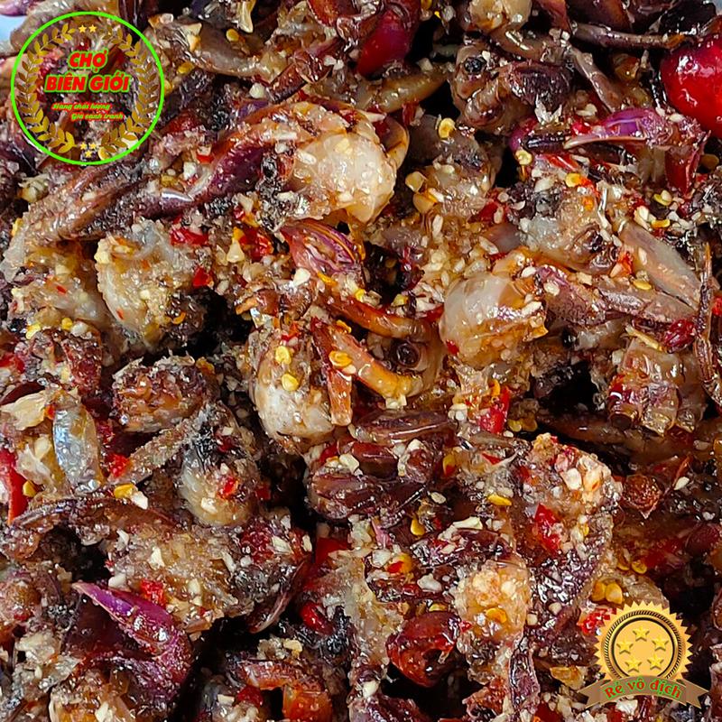 Mắm Ba Khía Sữa Châu Đốc Con Nhỏ Thịt Nhiều Trộn Sẵn Tỏi Ớt Vừa Ăn Hủ 700gr