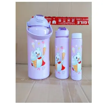 🎀 BIG PROMO - Botol Mixue 3 in 1 / Botol Beranak 3 Mixue/ Botol Minum 2000 ml/900ml/300ml 6