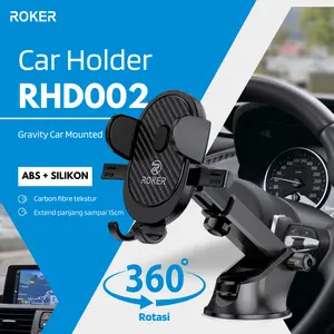 Holder Roker RHD002 Gravity Car Mounted dashboard kaca mobil Plastik ABS
