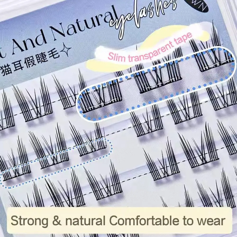 Glue-free False Eyelashes First Choice For Beginners No Need Use Glue