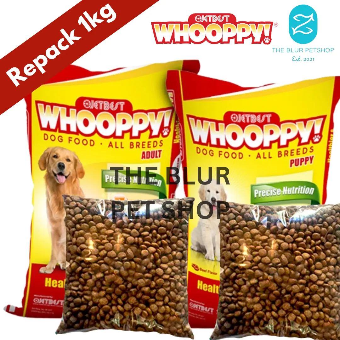 1kg Dog Dry Food All Stages Adult Puppy Whooppy