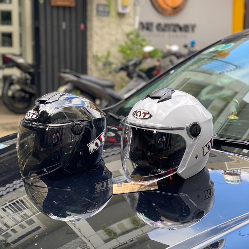 Nón bảo hiểm 3/4 ROYAL XH01 1 kính đủ màu bóng tặng túi và logo KYT 2025 Helmet