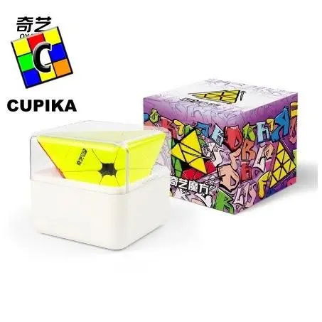 Cube Magic Puzzle QiYI MP Series Pyraminx Magnetic Stickerless MP M Series Games 0