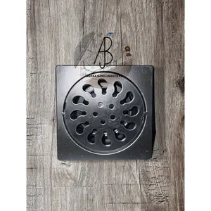 Saringan Mangkok Stainless HITAM ECER / Saringan Got Kamar Mandi HITAM ECER