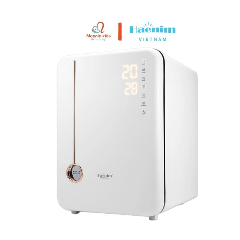 Máy tiệt trùng sấy khô bình sữa Haenim Premium UV thế hệ 4G cho mẹ và bé - Monnie Kids