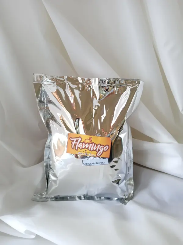 Bubuk Premix Bubuk Es Krim Vanila 500 gr Bubuk Pembuat Eskrim Soft Cone Flamingo 4
