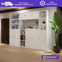 Gambar METALUX MIROYA - Lemari Pajangan Besi Set | Steel Rack Display Set dari Metalux Furniture Kab. Bogor 2 Tokopedia