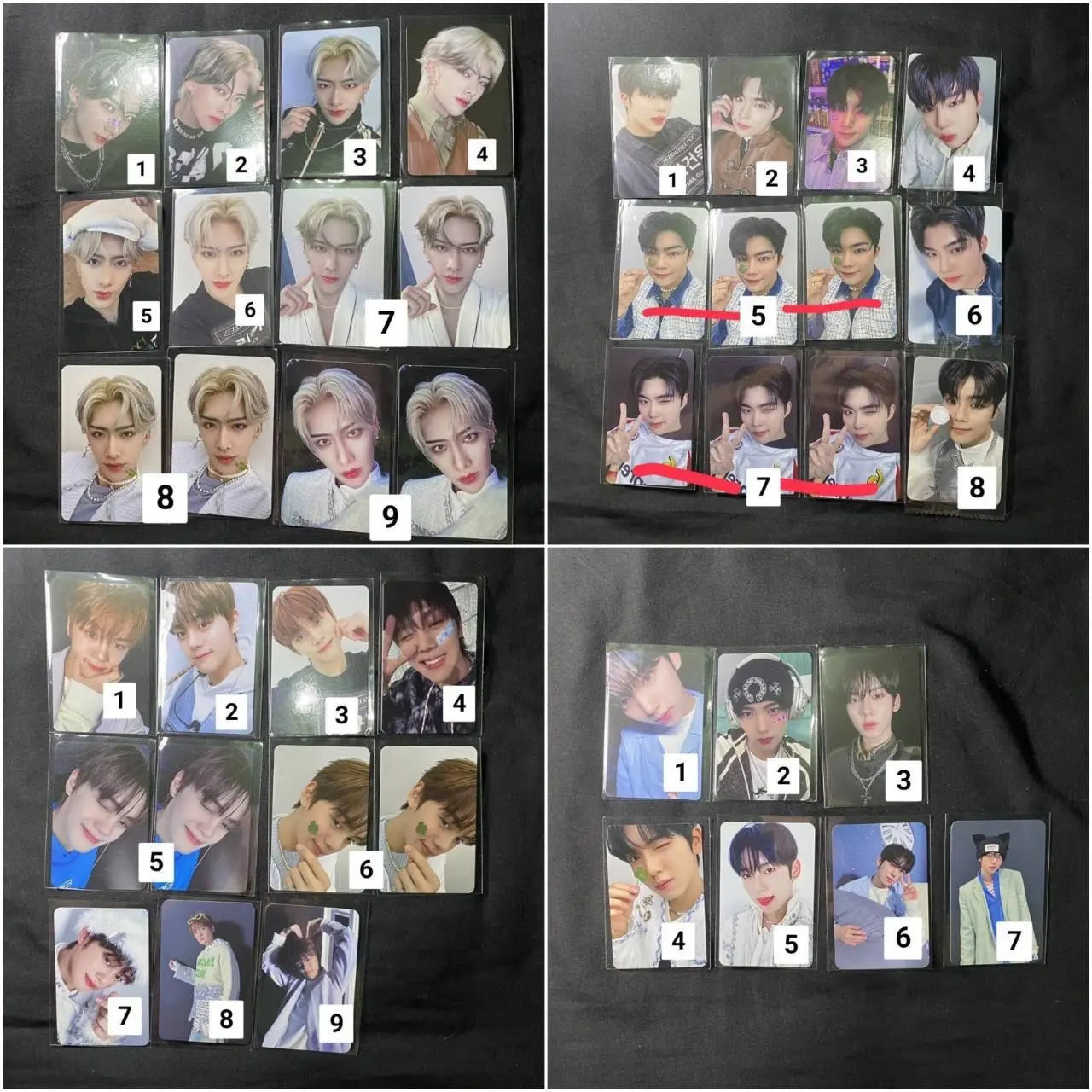 READY STOCK! Photocard Official PC RICKY GUNWOOK GYUVIN YUJIN LD POB Lucky Draw Jump up Makestar Withmuu KTOWN Beatroad Everline Shinsaegae Lotte