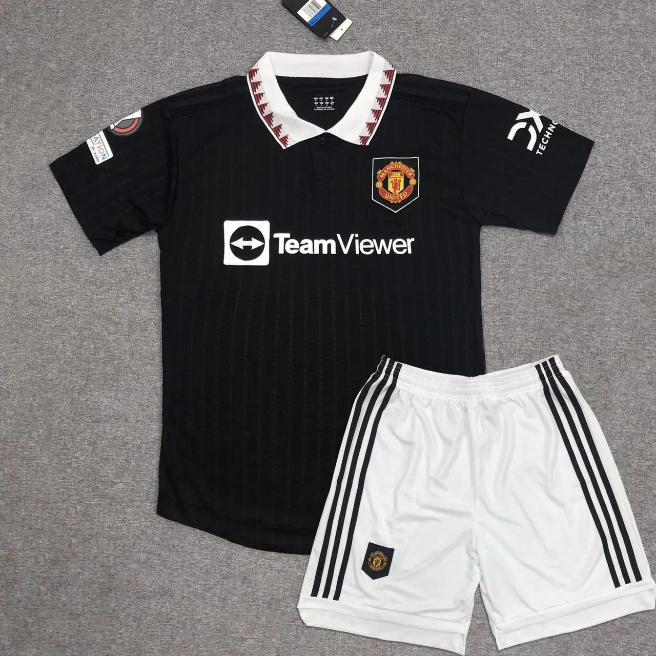 Bộ Quần Áo Bóng Đá CLB Manchester United Loại Cao Cấp - Vải Thái Mềm Mịn Cao Cấp - Thoáng Mát - Thấm Hút Mồ Hôi Tốt Top   Trang Phục Sport