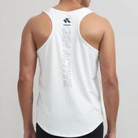 Gambar Kaos Singlet Sleeveless Pria Dryfit Gen Active - Baju Tank top Olahraga Running Gym Fitness Sport - WHITE, M dari GEN ACTIVE Kota Administrasi Jakarta Selatan 4 Tokopedia