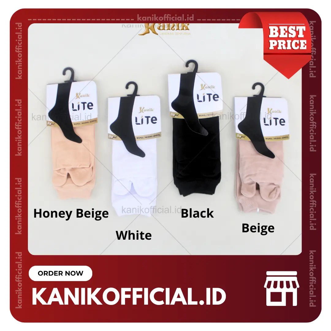 Kaos Kaki Wudhu Jempol Muslimah Haji Umroh Ekonomis