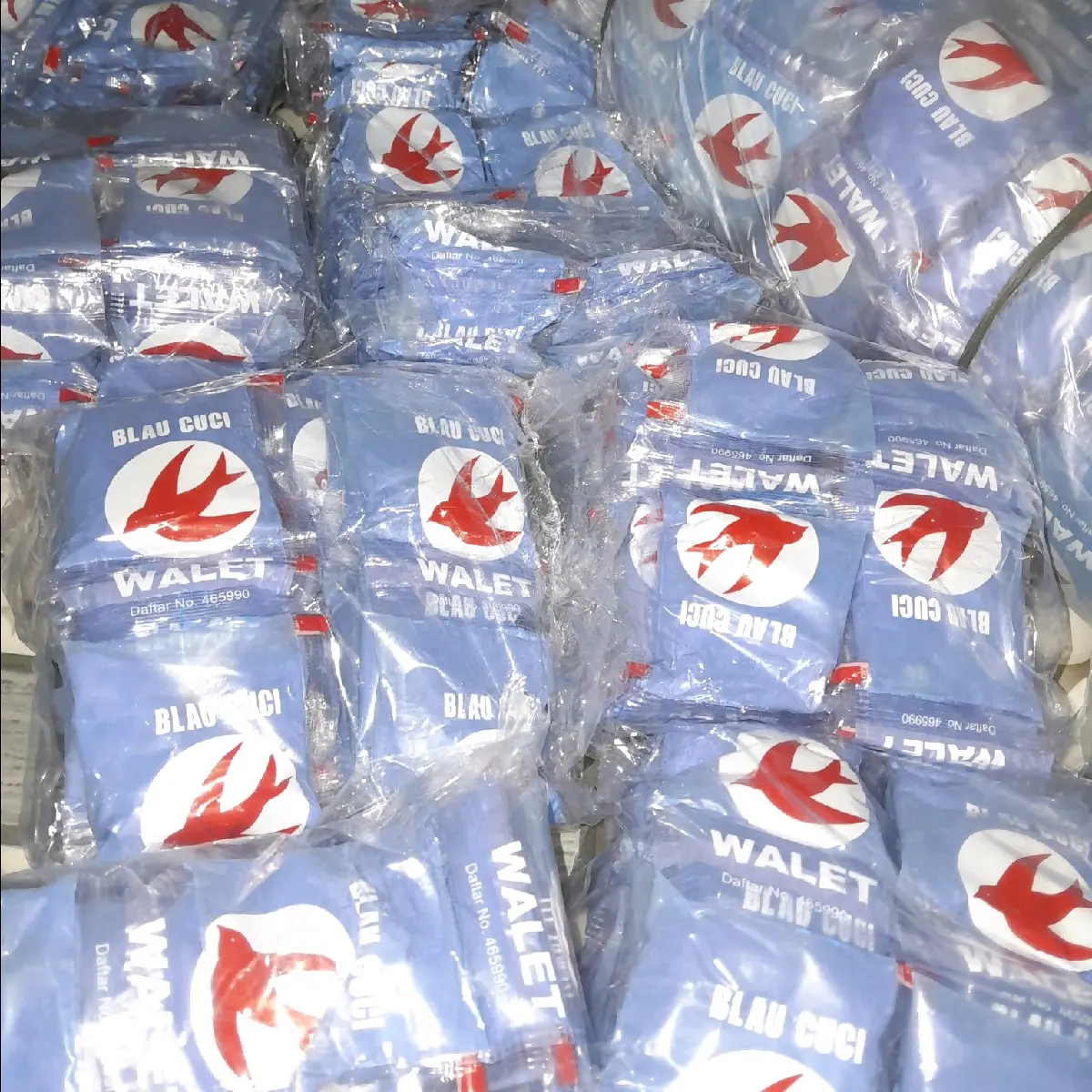 Promo Harga Special !!! Blau Cuci Cap Walet 1 pak Isi 30 pcs pem bersih