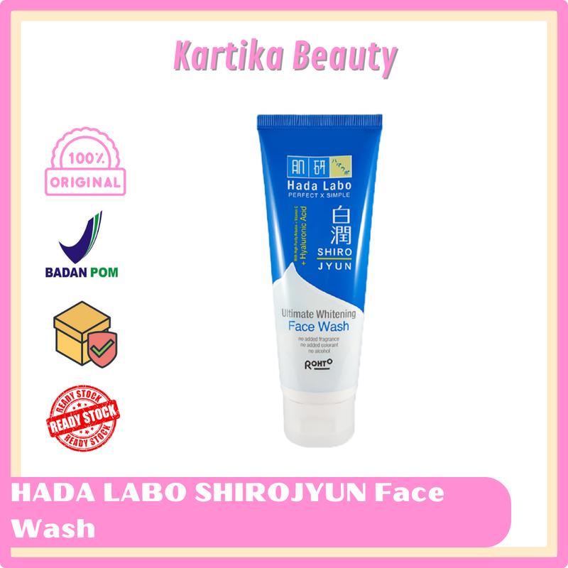 HADA LABO SHIROJYUN ULTIMATE WHITENING FACE WASH 0