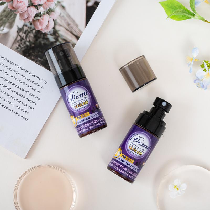 Bình Xịt Xả Vải Khô Demi Hương Quyến Rũ Lưu Hương Dầu Thơm Phòng Tinh Dầu 7