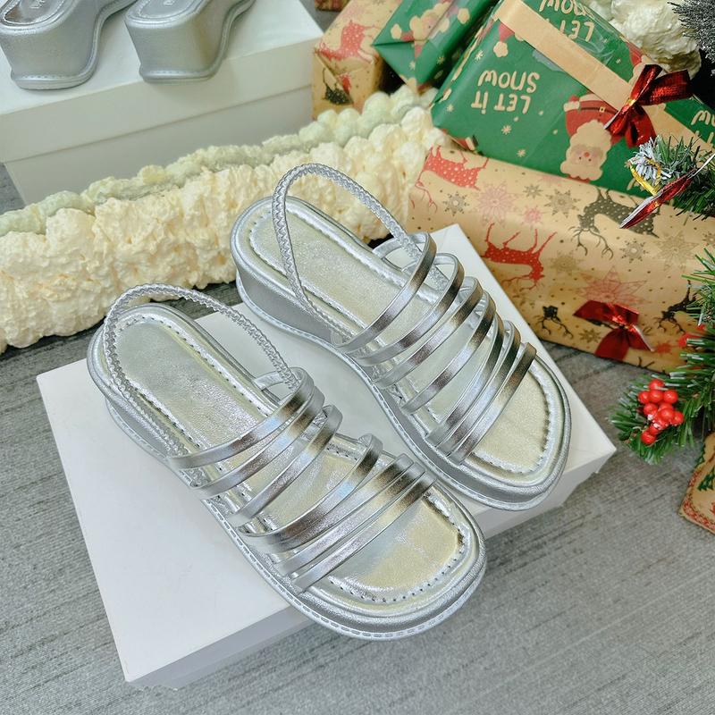 Sandal nữ dáng  xuồng nhiều dây 3 màu trẻ trung XG30 Sandal Thời Trang Dép Nữ
