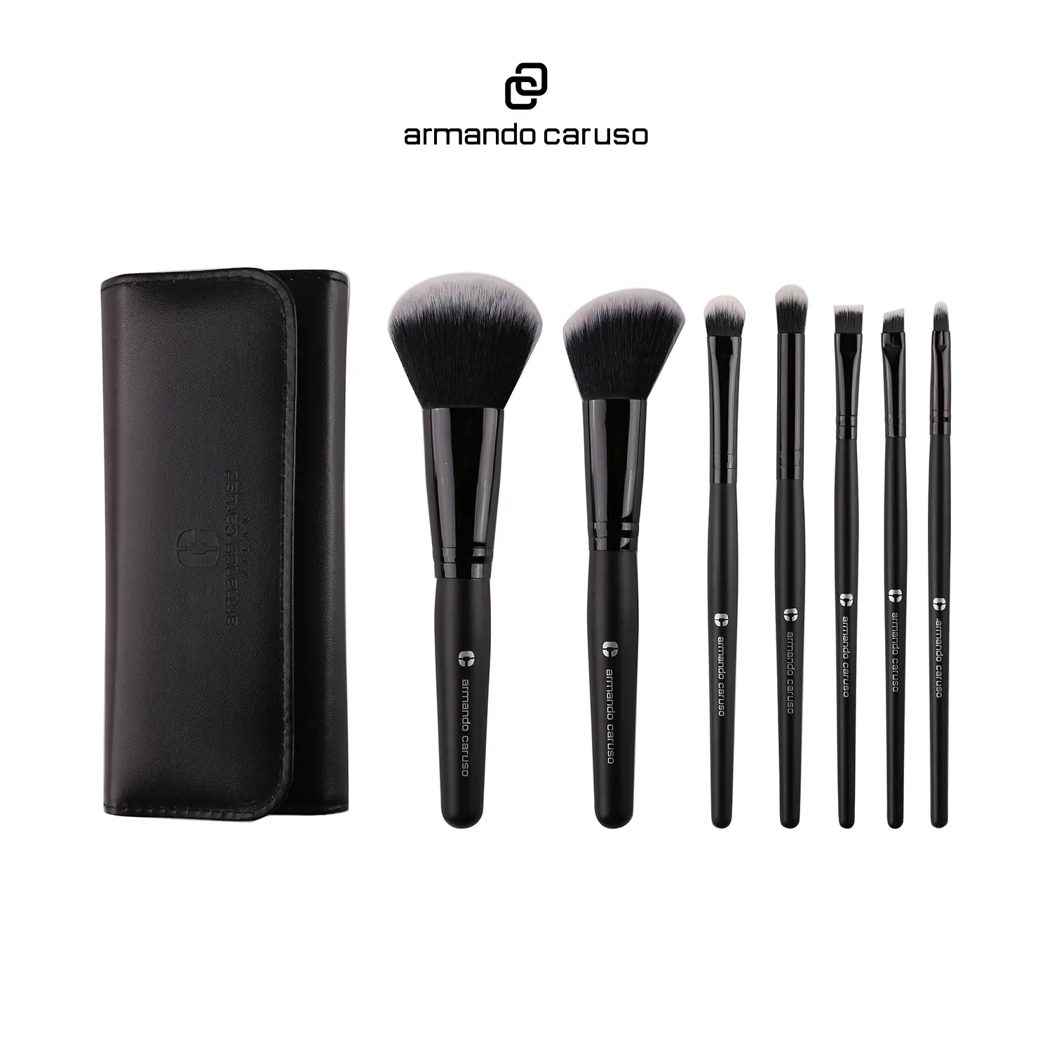 Armando Caruso Classic 7 Pcs Brush Set Black