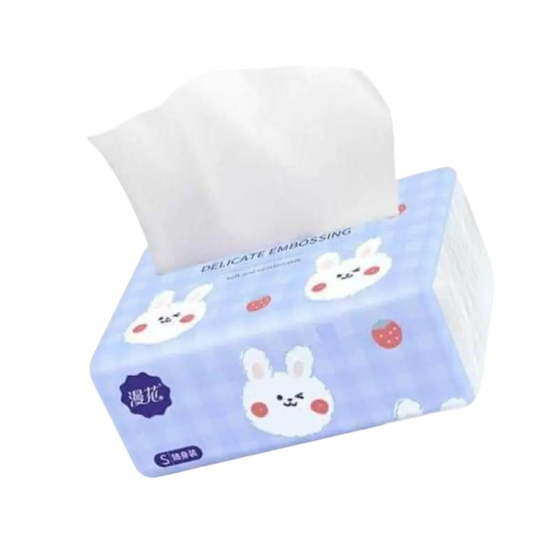 Lớp gấp 3D siêu thấm - Lau nước mắt bé yêu không để lại vệt hồng 1 gói giấy ăn hình thỏ xinh xắn tẩy  trang  da  dầu  mụn mi  chữ kẻ chì  cho Nước Súc Miệng  giả  hoa  quỳ  tử micellar  water  tự  dán  sẵn  keo bông saptay nhũ  hoá  nam  meo băng  thẳng 0
