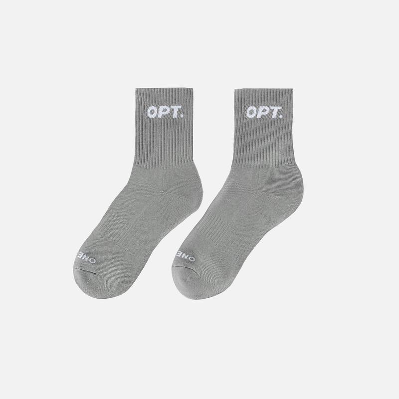 OPT Logo Every Wear Sock (Grey) - TikTok Shop Malaysia