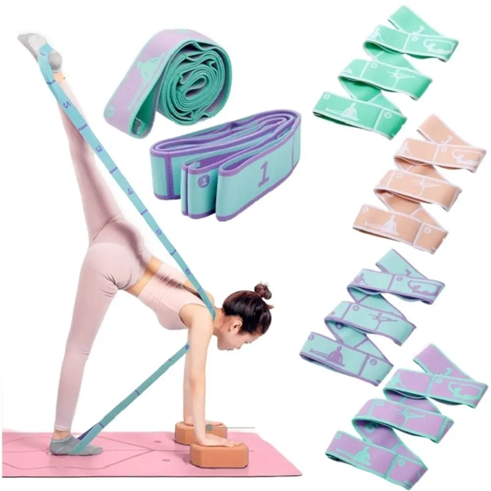 GYM Fitness Multi-functional Latin Training Yoga Training Crossfit Exercise Workout Equipment Rubber Assist Band Pull Up Band Yoga Resistance Band Auxiliary Stretching Belt Resistance Bands