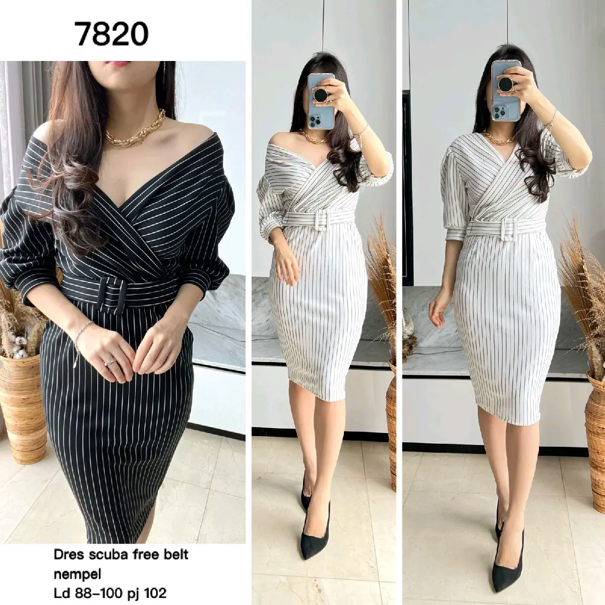 DRES WANITA SCUBA FREE BELT NEMPEL 7820 _MV