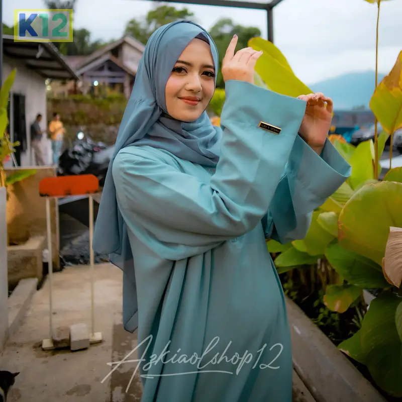 ( BISA COD) DRESS JUMBO ABAYA MECCA / GAMIS WANITA MUSLIM POLOS SIZE S M L XL XXL / GAMIS ABAYA TURKI JUMBO lembut mewah tangan wolfis kaftan hitam jubah basic putih syari umroh lebaran Maxi Arab Bordir 2