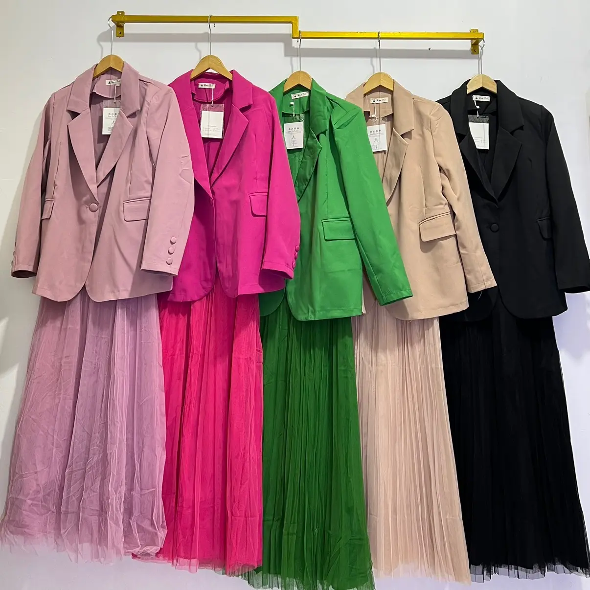 [Ijuf] YOLANDA SET BLAZER STELAN ROK SKIRT TUTU IMPORT BKK