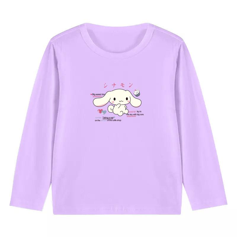 Product Introduction of Teen's Long Sleeve Round Neck Shirts Charming Cotton Girls' T for 7 - 8 years 29