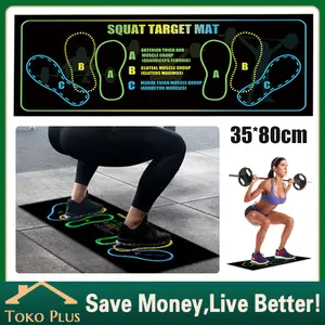 Karpet Gym Silica Gel Tebal 60x90cm untuk Latihan Basket dan Fitness di Dalam maupun Luar Ruangan