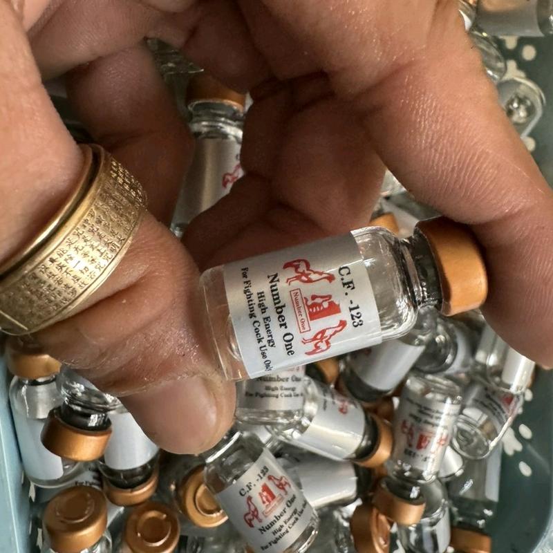 5 lọ cf 123 number one lọ 2cc trị tan gà . hiệu quả . ko nóng gà