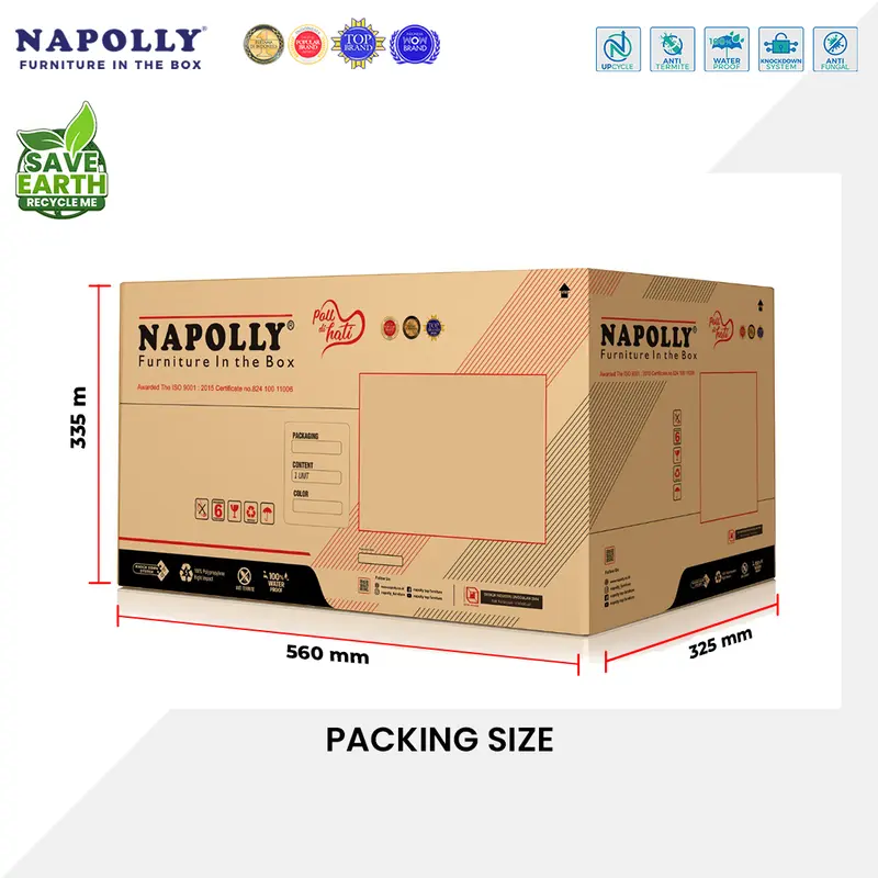 Napolly Lemari/Rak 5 susun dan Lipat serbaguna 2