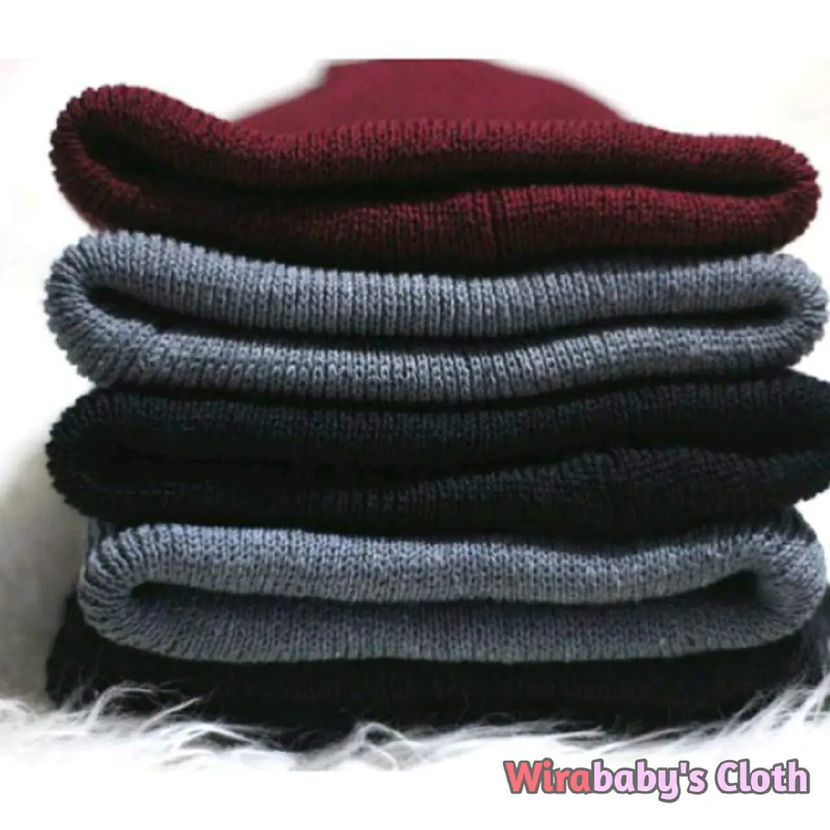 KUPLUK RAJUT POLOS ANAK DEWASA BEANIE POLOS RAJUT PREMIUM UNISEX
