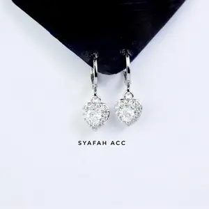 Anting Wanita Titanium,Anting Anti Karat Dan Tidak Luntur.
