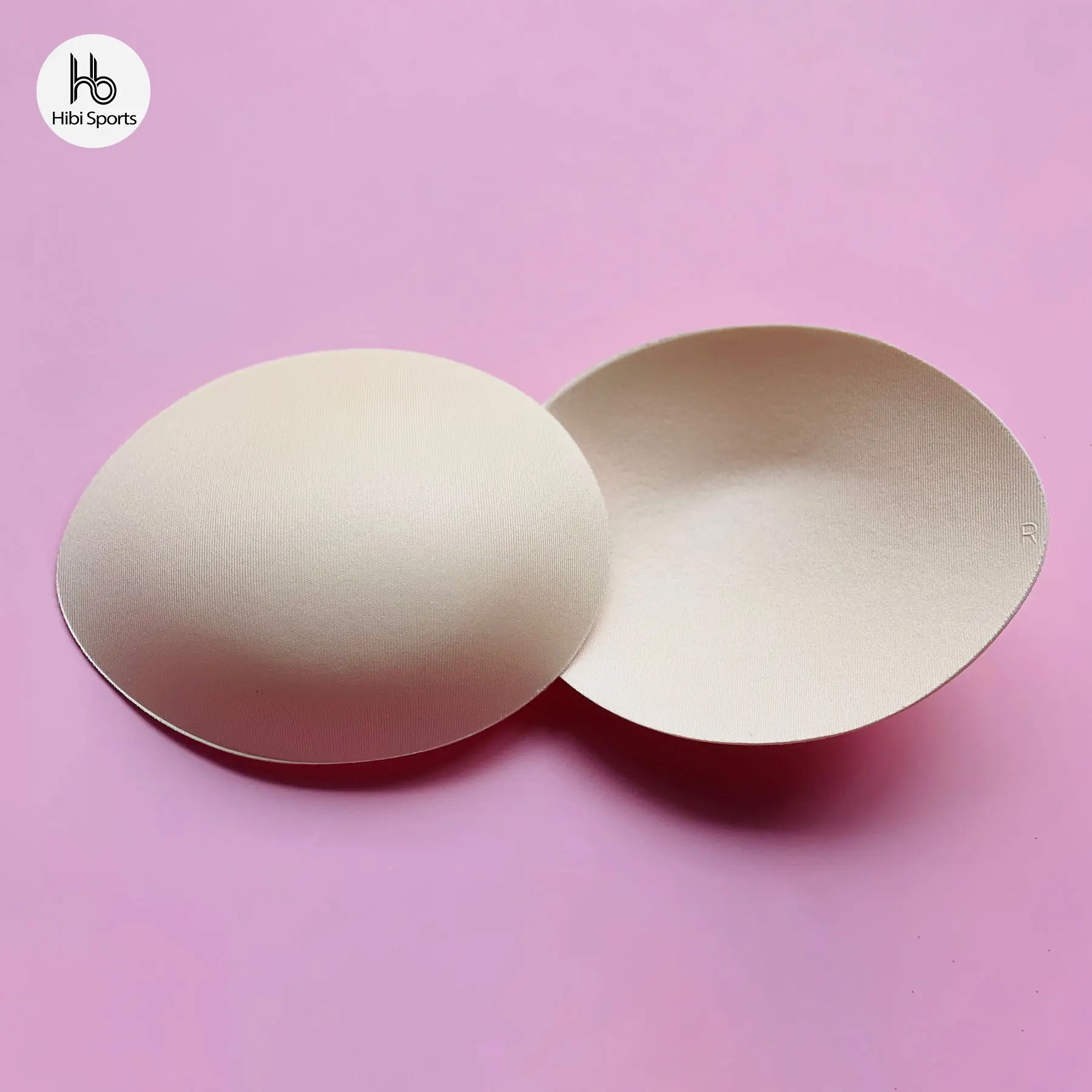 Mút định hình Oval cho Áo  Bra Nữ  Tập  Yoga, Tập Gym Hibi Sports MUT009 - 1 cặp