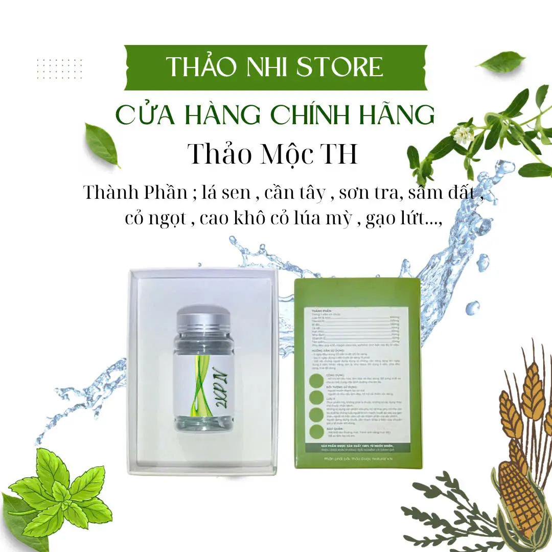 Viên Uống THảo Mộc TH Bổ Sung Chất Sơ Rau Củ ( lúa mì , gạo lứt , cỏ ngọt ,...)  + Tặng viên uống hỗ trợ bổ sung vitamin trái cây  _ thực phẩm bổ sung hỗ trợ sức khỏe Cải Thiện Nhan Sắc