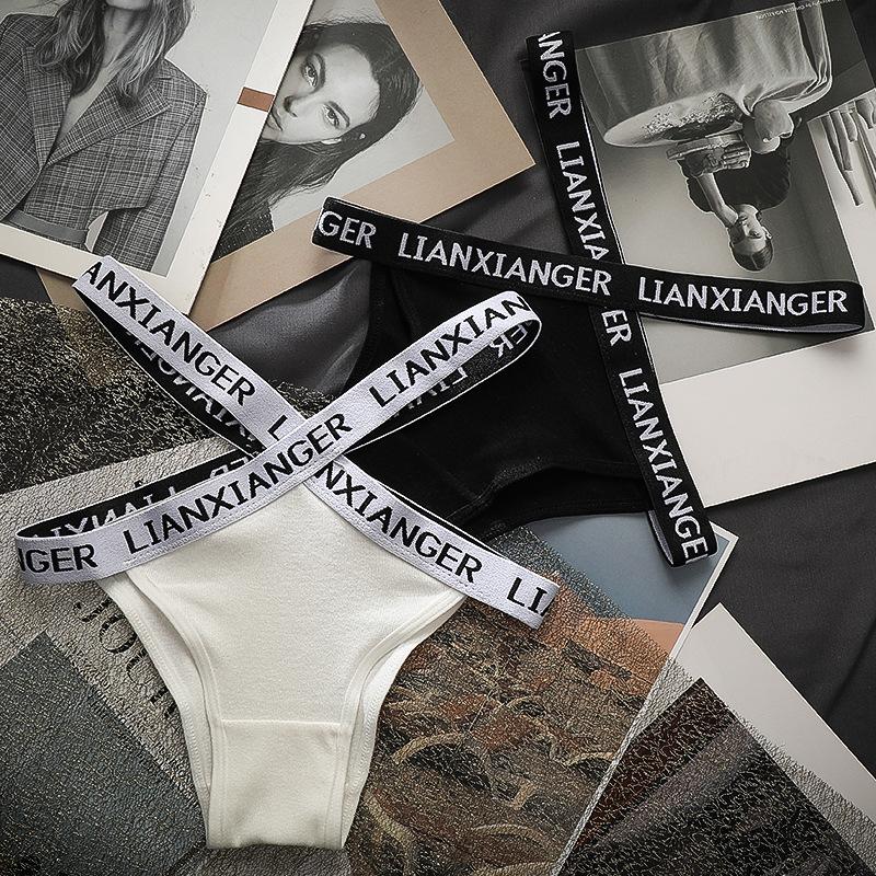 [Sỉ lẻ] Quần lót nữ thun lạnh thể thao LIANXIANGER dây sườn đan chéo, quần chip nữ cho người tập gym, yoga - Noisocks