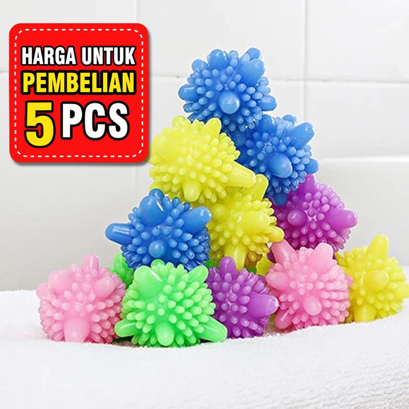 Bola Laundry Alat Bantu Mesin Cuci Biar Lebih Bersih / Bola Karet Mesin Cuci Anti Kusut / Magic Laundry Ball / Bola Laundry Magic 0