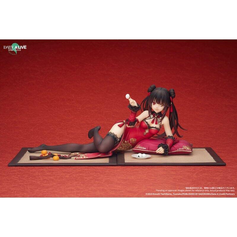 Mô Hình Nhân Vật Date A Live Kurumi Tokisaki, Váy Trung Quốc, 15cm, Đầy Đủ Hộp Đầy Đủ Toy Đồ Chơi Voi 2