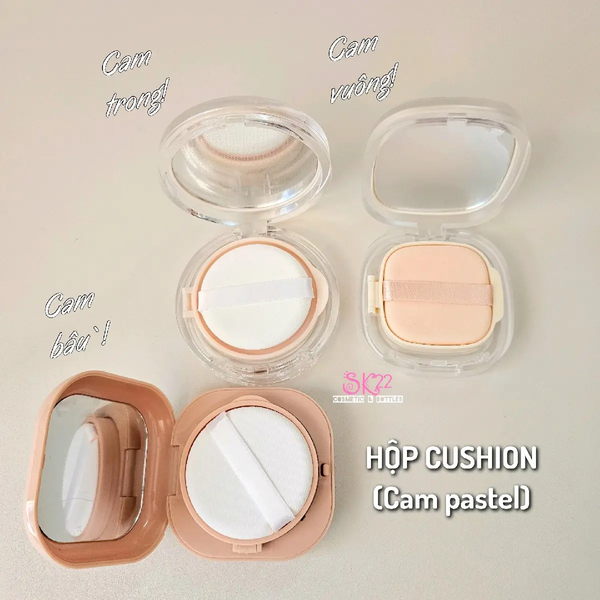HỘP CUSHION PHẤN NƯỚC 15ML Cấp nước