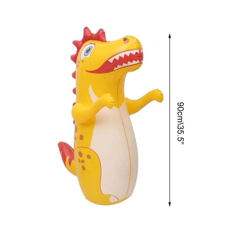 90cm Inflatable Dragon Tumbler Children's Inflatable Toys Balloon For Children's O9Z2 1