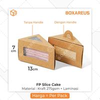 Gambar Cake Slice Box Packaging Segitiga Kemasan Kue Potong Mille Crepes Tart | FP Slice Cake Bulat Hampers - Handle Lokal dari Box Are Us Kota Bandung 1 Tokopedia