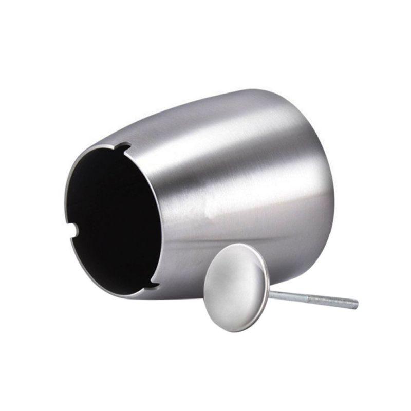 Asbak Anti Angin Cone Cylinder Stainless Steel 4