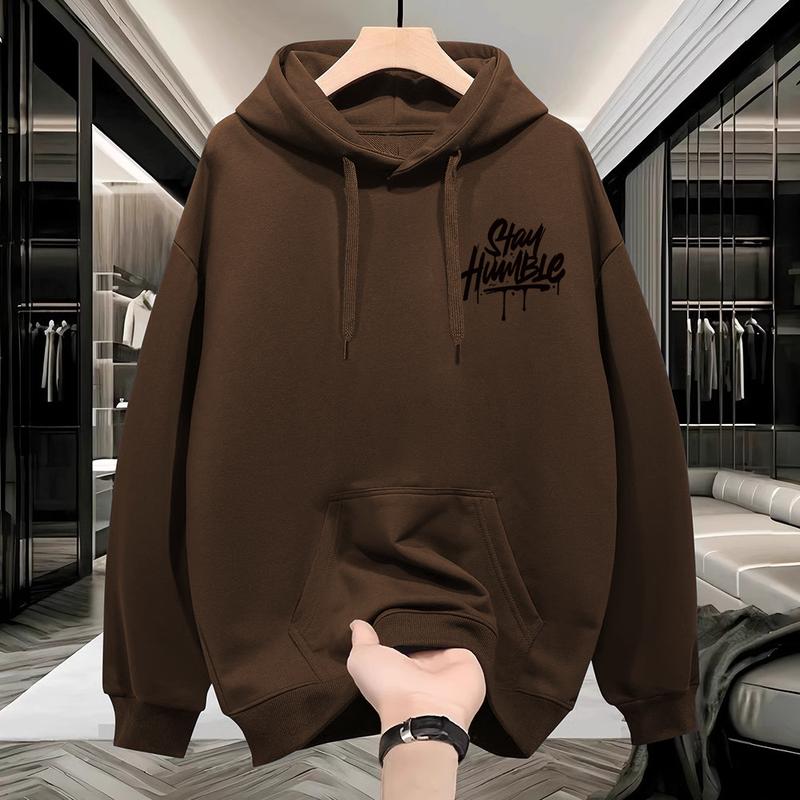 Product Introduction of 100% Cotton Vintage Casual Text Print Oversize Hoodie for Men and Women Unisex 5