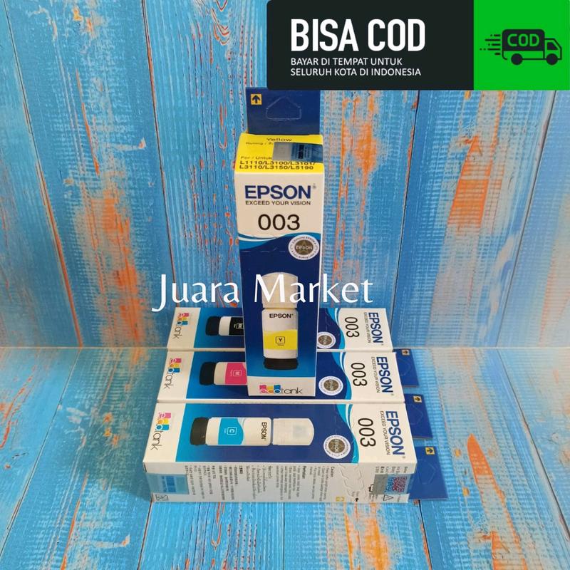 Tinta Epson 003 Original L3210 /L3100 /L3101 /L3110 /L3150 3