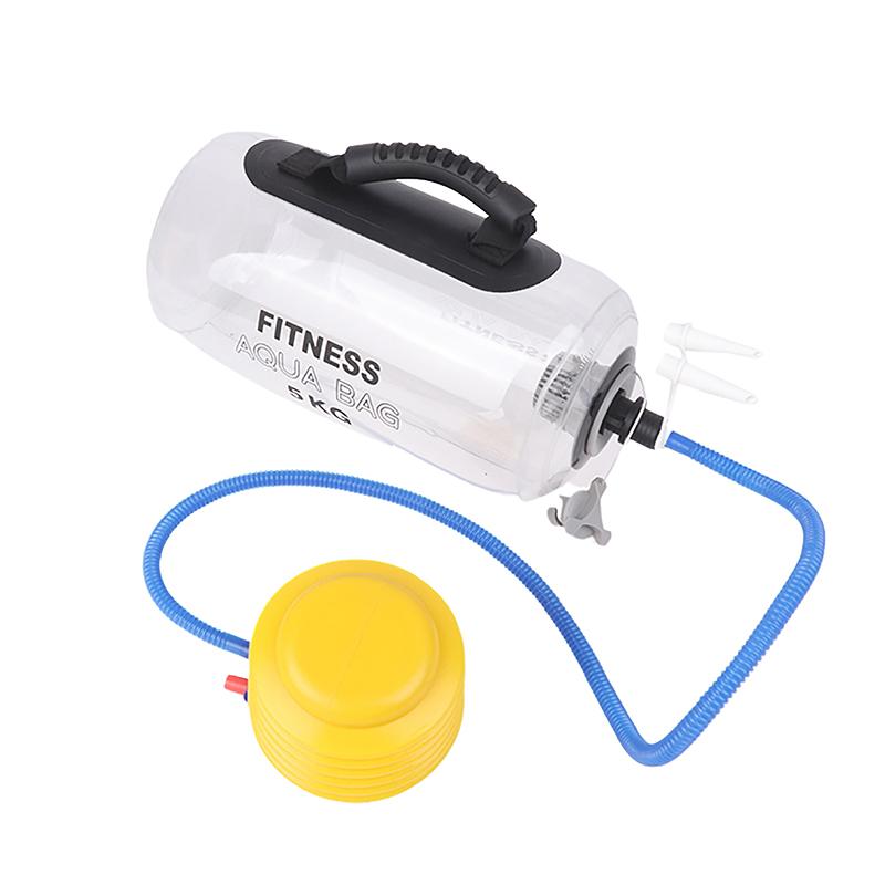 Product Introduction of Fitness Aqua Water Bag With Inflator Gym Equipment Weight Bag Lifting Bodybuilding Material Fitness Tools Home Gym Weight Bag 27