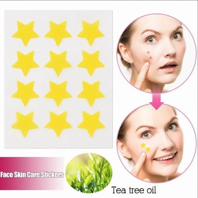Acne patch lucu Pimple Patch Penghilang Jerawat Acnes Spot Care Plester Jerawat Acne Treatment 36 buah  stiker jerawat Cute Star/Heart Pimple Patch 5