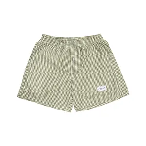 LOOKBACK Celana Boxer KOTAK 04 Pria Wanita Celana Pendek Model Kancing Saku