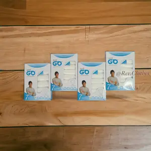 Celana Dalam Kertas Just Go Pria Perlengkapan Haji Dan Umroh Putih Dewasa Katun Boxer